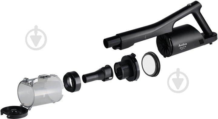 Пылесос аккумуляторный Amica VM 7051 Aura Dark black - фото 3 Пылесос аккумуляторный Amica VM 7051 Aura Dark black - фото 3