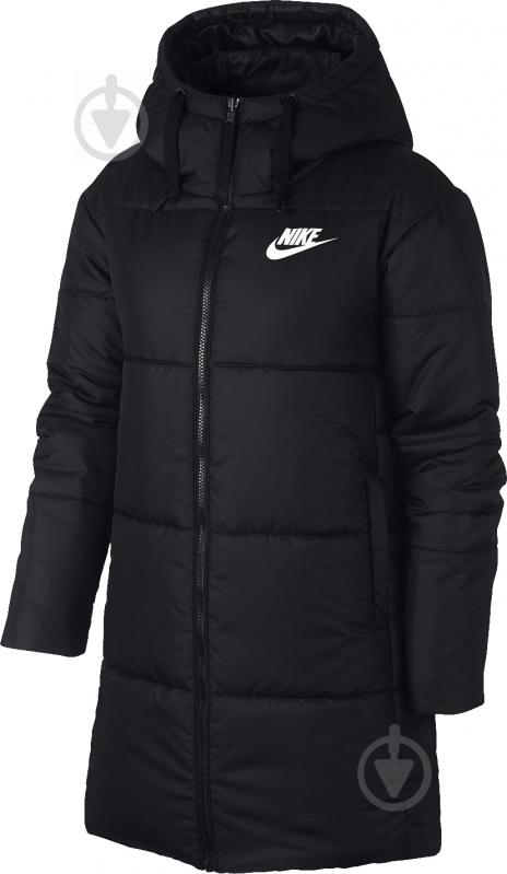 Пальто жіноче зимове Nike W NSW SYN FILL PRKA REV 939358-010 р.M чорне - фото 1