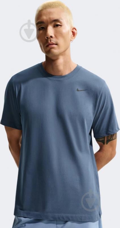 Футболка Nike Dri-FIT AR6029-493 р.M синий - фото 1