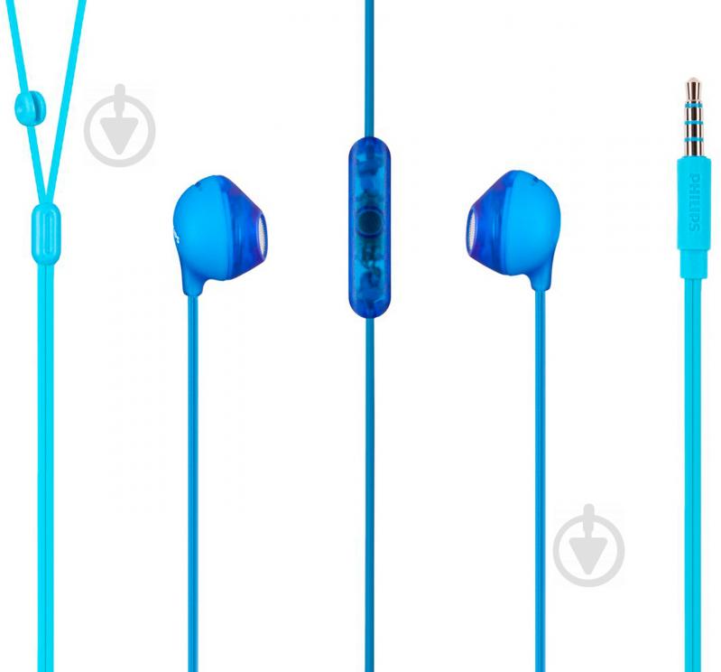 Наушники Philips blue (SHE2305BL/00) - фото 1