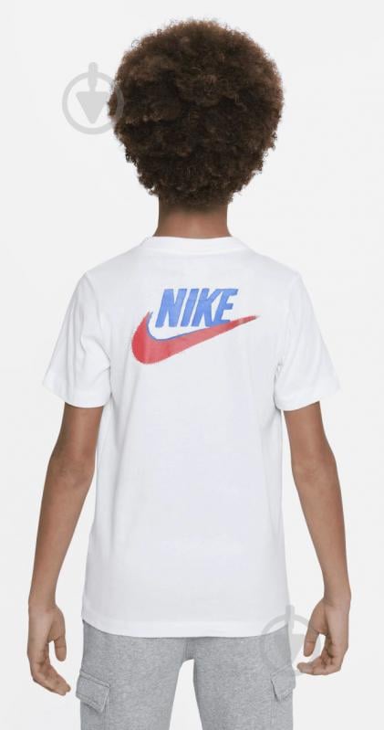 Футболка Nike B NSW SI GRAPHIC TEE FJ5391-100 р.M белый - фото 4