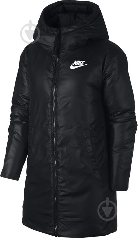 Куртка жіноче зимове Nike W NSW SYN FILL PRKA REV 939358-010 р.XL чорне - фото 3