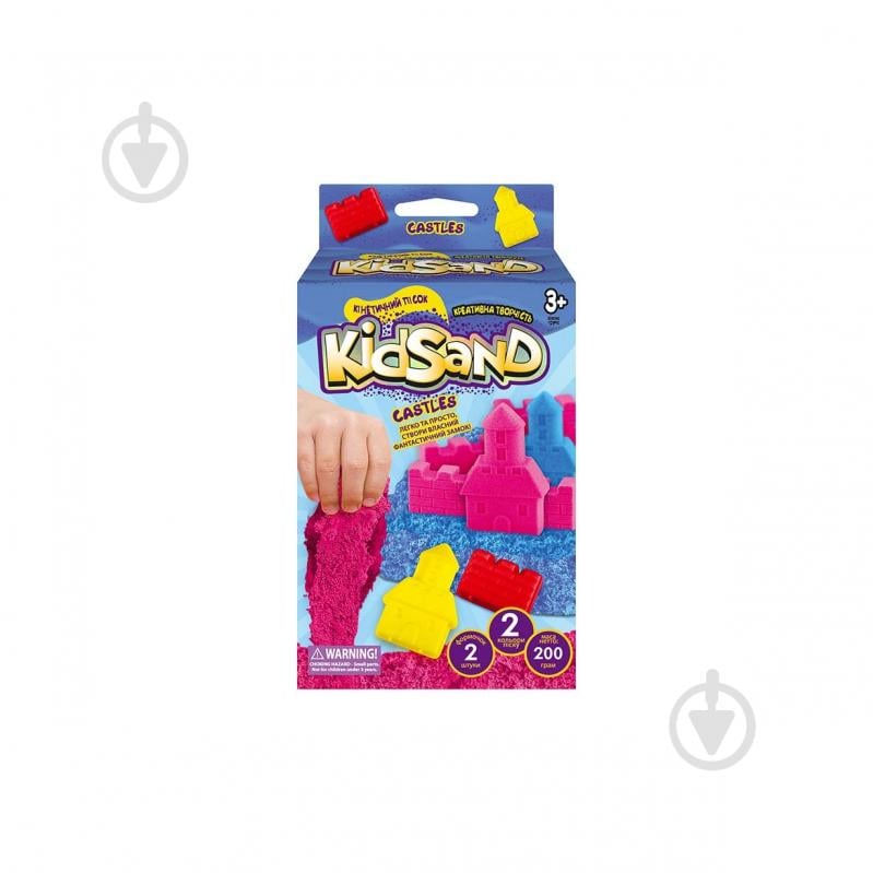 Кінетичний пісок Danko Toys Креативна творчість KidSand 200 г KS-05-01U - фото 2 Кінетичний пісок Danko Toys Креативна творчість KidSand 200 г KS-05-01U - фото 2