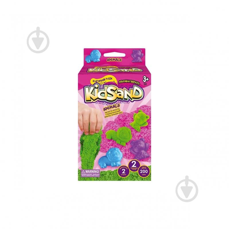 Кінетичний пісок Danko Toys Креативна творчість KidSand 200 г KS-05-01U - фото 8 Кінетичний пісок Danko Toys Креативна творчість KidSand 200 г KS-05-01U - фото 8