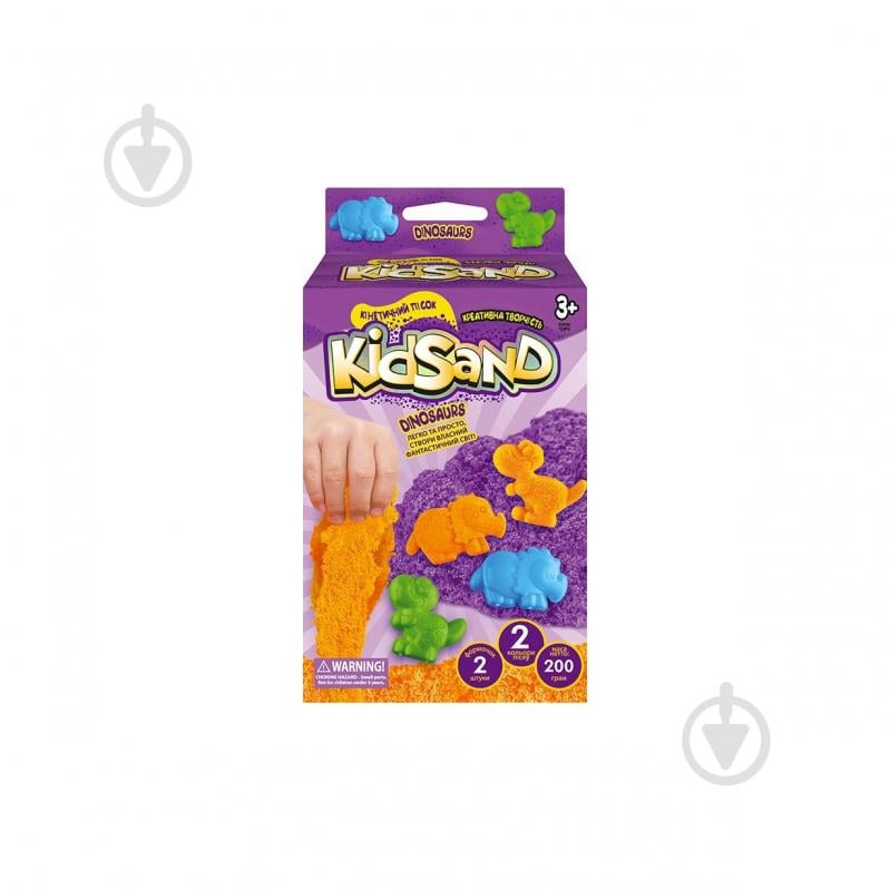 Кінетичний пісок Danko Toys Креативна творчість KidSand 200 г KS-05-01U - фото 7 Кінетичний пісок Danko Toys Креативна творчість KidSand 200 г KS-05-01U - фото 7