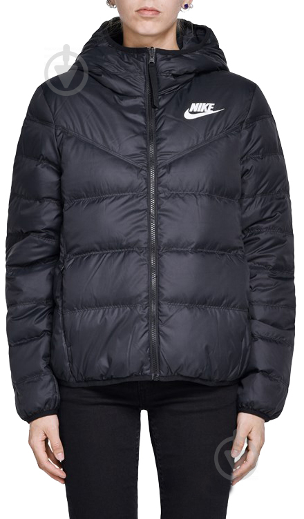 Пуховик жіночий Nike W NSW WR DWN FILL JKT REV 939438-010 р.XS чорний - фото 4