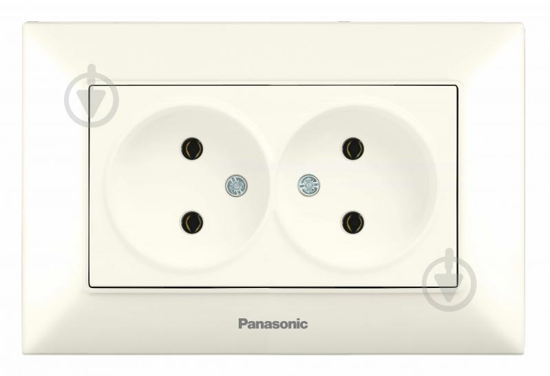 Розетка Panasonic Arkedia Slim кремовый 480200247 - фото 1