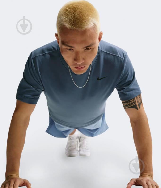 Футболка Nike Dri-FIT AR6029-493 р.S синий - фото 4
