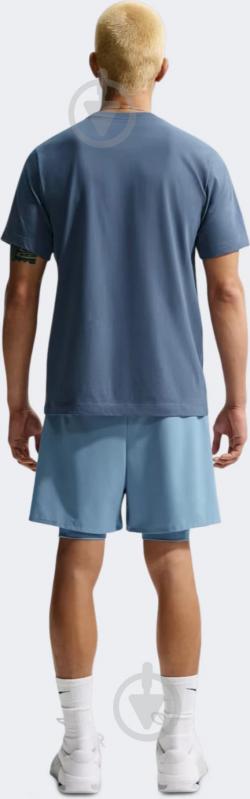 Футболка Nike Dri-FIT AR6029-493 р.S синий - фото 3