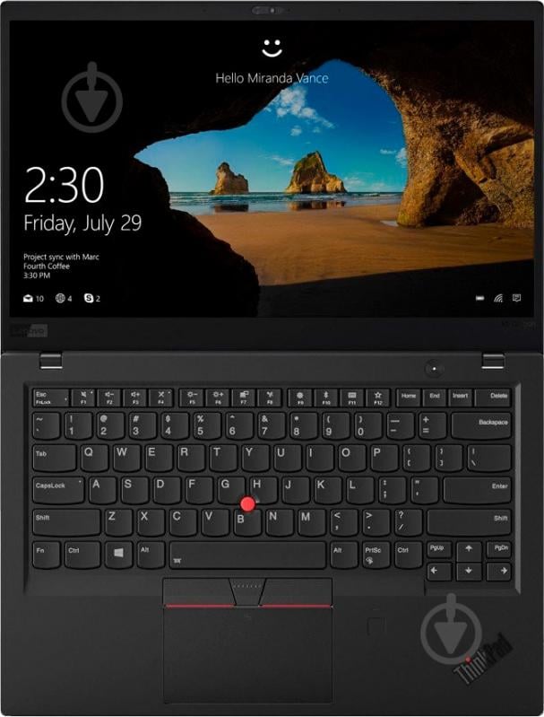 Ноутбук Lenovo ThinkPad X1 Carbon (6th Gen) 14" (20KH006ERT) black - фото 5