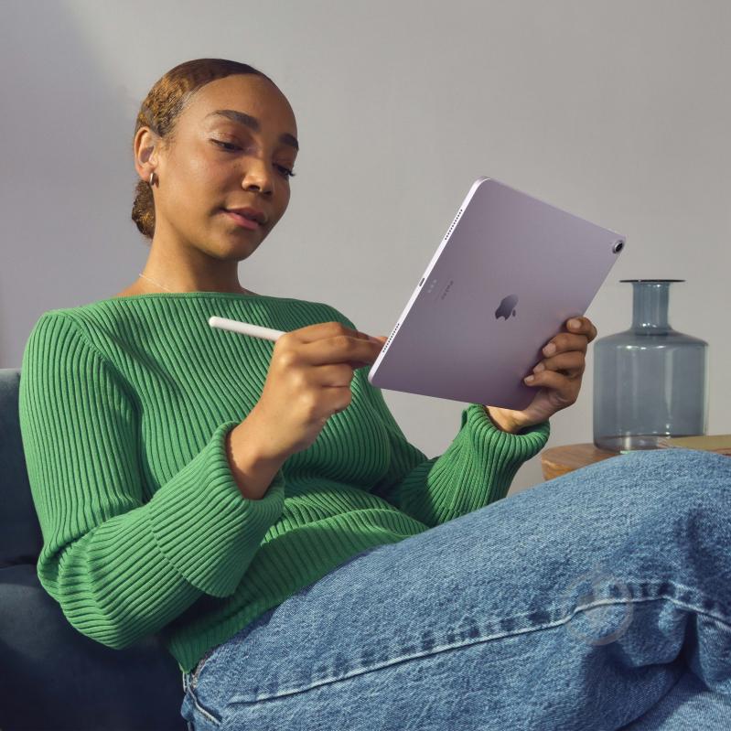 Планшет Apple iPad Air M2 2024 11" 8/128GB Wi-Fi purple (MUWF3NF/A) - фото 5