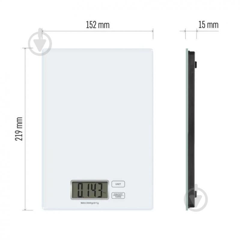 Весы кухонные Emos EV014 - фото 2 Весы кухонные Emos EV014 - фото 2