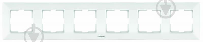 Рамка Panasonic Arkedia Slim горизонтальна білий 480500137 - фото 1