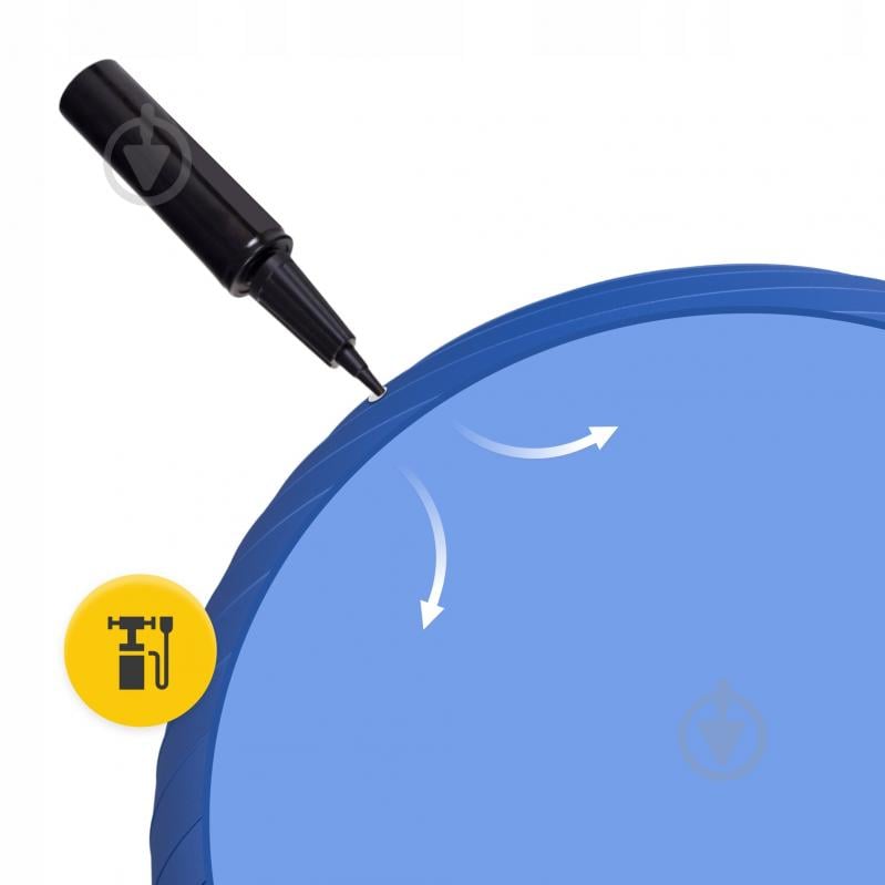 Фитбол 4fizjo 55 см Anti-Burst Blue d55 см P-5905973404723 - фото 8 Фитбол 4fizjo 55 см Anti-Burst Blue d55 см P-5905973404723 - фото 8