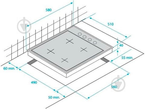 Варочная поверхность газовая Beko HIZG 64120 SX - фото 2