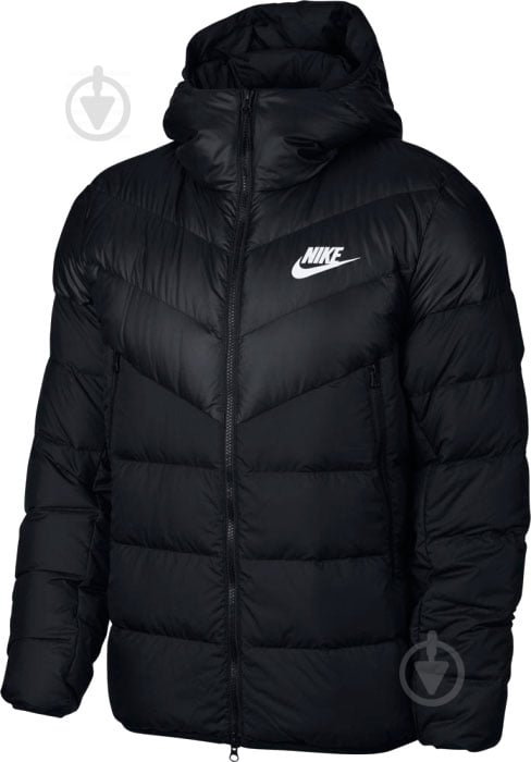 Пуховик чоловічий зимовий Nike M NSW DWN FILL WR JKT HD 928833-010 р.XXL чорний - фото 1