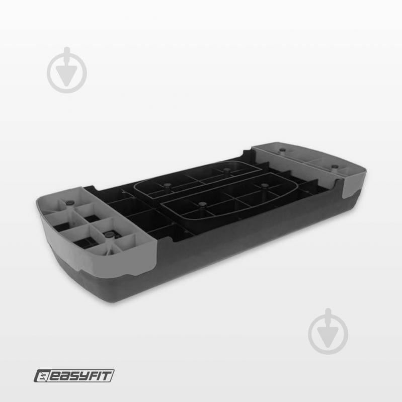 Степ-платформа EasyFit Step-B 2-ступенчатая серая - фото 7 Степ-платформа EasyFit Step-B 2-ступенчатая серая - фото 7