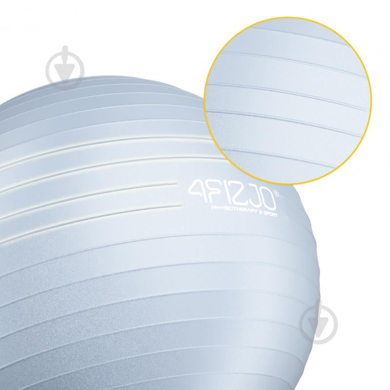 Фітбол 4fizjo Anti-Burst Grey d55 см P-5905973404747 - фото 6