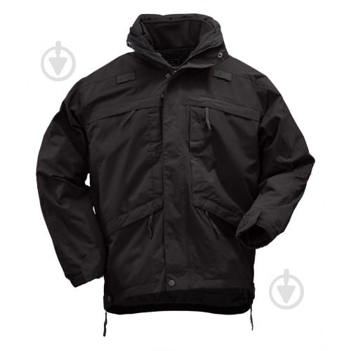 Куртка-парка мужская демисезонная 5.11 Tactical 3-in-1 Parka р.XXXXL black - фото 1