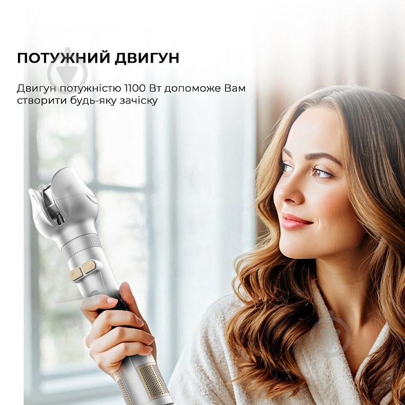 Фен-щетка CECOTEC CeramicCare 6 in 1 Gyro (CCTC-01000) - фото 6