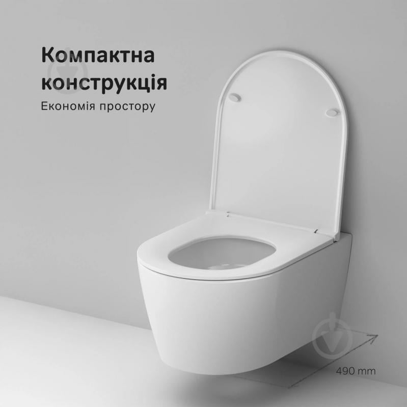 Унитаз подвесной AM.PM Func CFA1903SC - фото 2