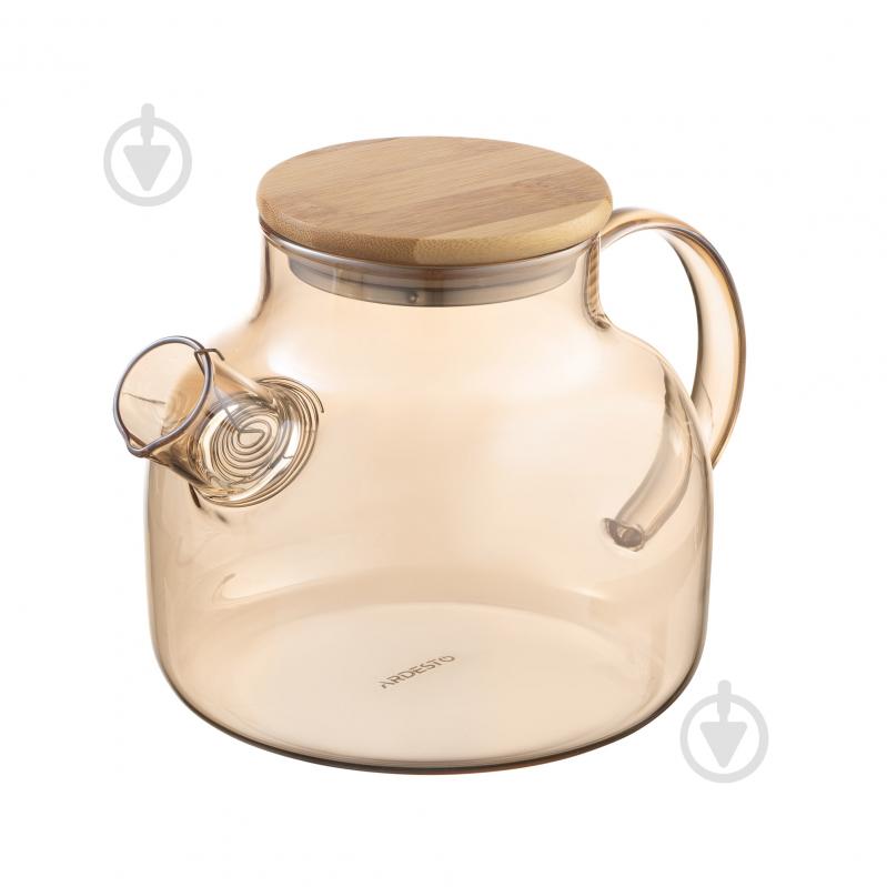 Чайник заварочный Ardesto Golden Moon 1000 мл золотистый (AR3010GBB) - фото 2 Чайник заварочный Ardesto Golden Moon 1000 мл золотистый (AR3010GBB) - фото 2