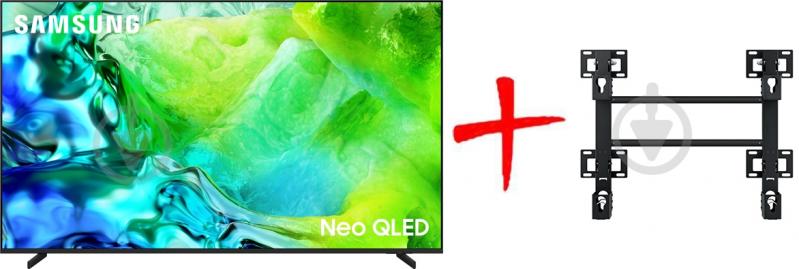 Телевизор Samsung QE100QN80HUXUA 100″100" черный - фото 1