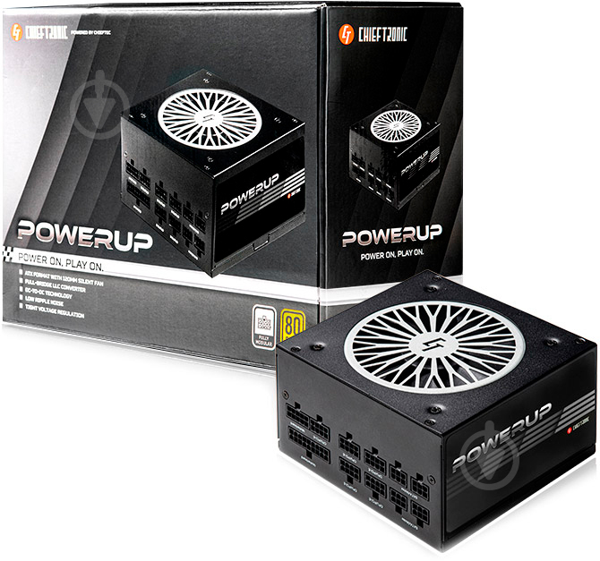 Блок живлення Chieftec PowerUp GPX-650FC 650 Вт - фото 8