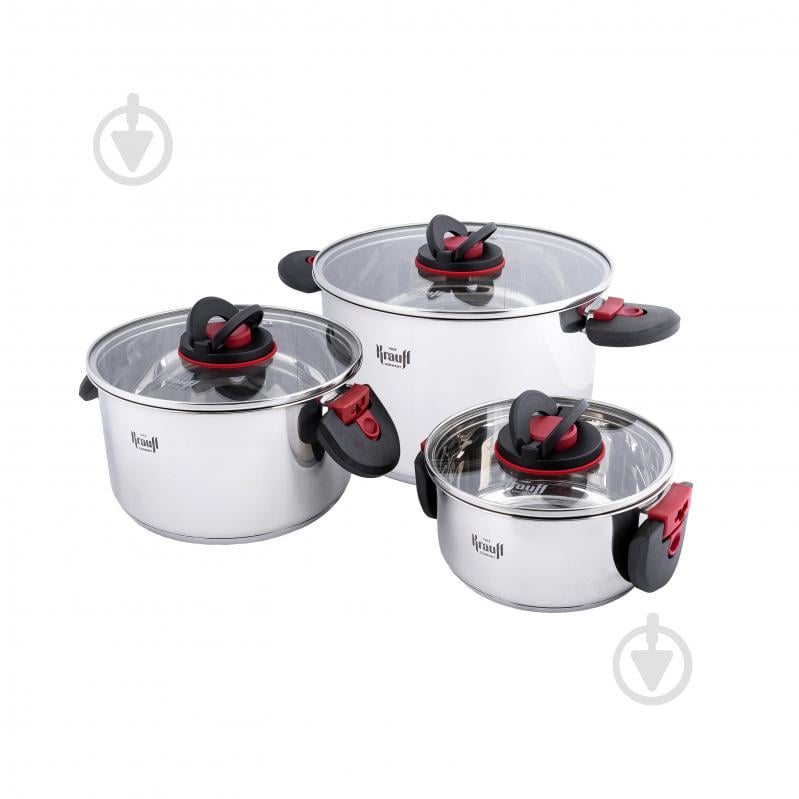 Кастрюля с крышкой Krauff Prime Chef 2,7 л 26-303-019 - фото 17 Кастрюля с крышкой Krauff Prime Chef 2,7 л 26-303-019 - фото 17