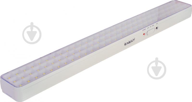 Светильник аккумуляторный E.NEXT e.emerg.stand.9890K.led.3/6h.IP20 5,4 Вт 90 LED белый l0680003 - фото 1