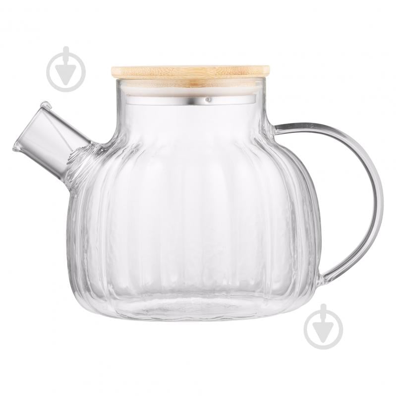 Чайник заварочный Ardesto Iceberg 1000 мл прозорий (AR3010BGA) - фото 1 Чайник заварочный Ardesto Iceberg 1000 мл прозорий (AR3010BGA) - фото 1