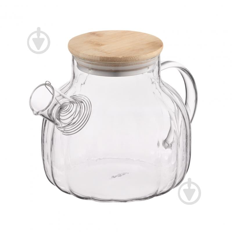 Чайник заварочный Ardesto Iceberg 1000 мл прозорий (AR3010BGA) - фото 2 Чайник заварочный Ardesto Iceberg 1000 мл прозорий (AR3010BGA) - фото 2