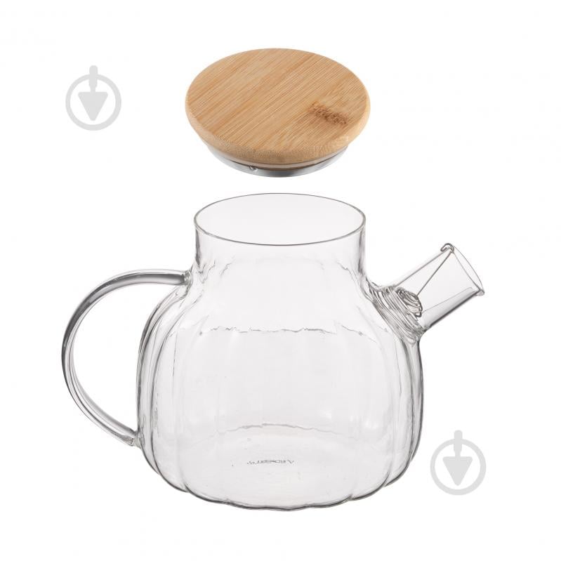 Чайник заварочный Ardesto Iceberg 1000 мл прозорий (AR3010BGA) - фото 3 Чайник заварочный Ardesto Iceberg 1000 мл прозорий (AR3010BGA) - фото 3