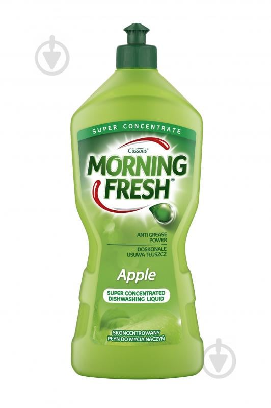 Рідина для ручного миття посуду Morning Fresh Apple 0,9 л - фото 1