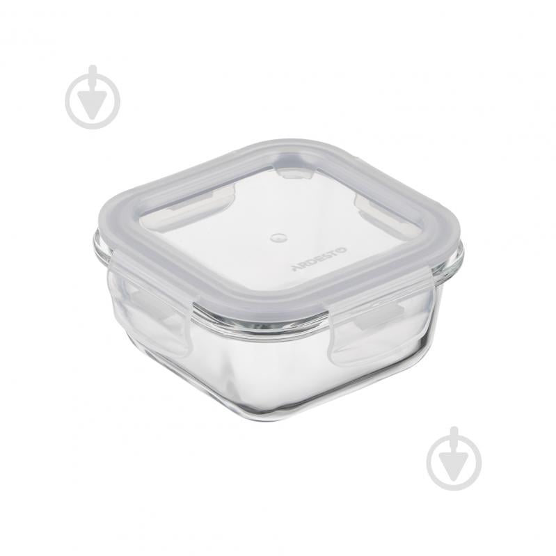 Контейнер для харчових продуктів з кришкою Ardesto Gemini 0.31 л квадратний (AR1230BSQ) - фото 1 Контейнер для харчових продуктів з кришкою Ardesto Gemini 0.31 л квадратний (AR1230BSQ) - фото 1