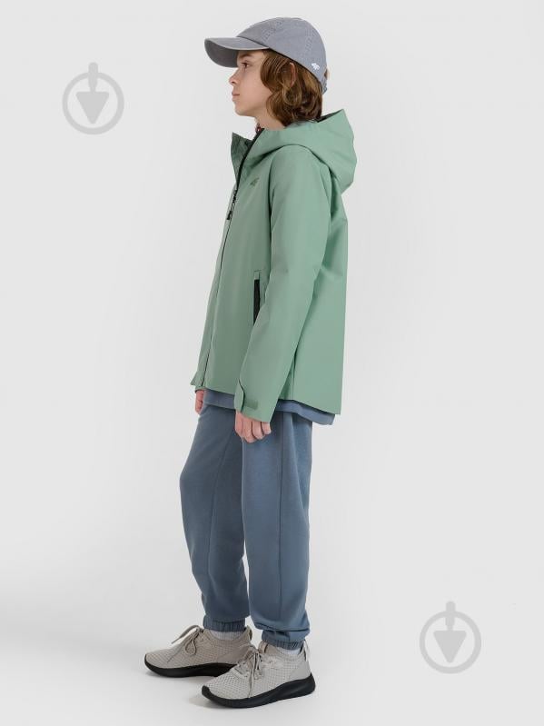 Куртка для мальчиков демисезонная 4F TECHNICAL JACKET U0741 4FJWSS25TTJAU0741-41S р.134 зеленая - фото 4 Куртка для мальчиков демисезонная 4F TECHNICAL JACKET U0741 4FJWSS25TTJAU0741-41S р.134 зеленая - фото 4
