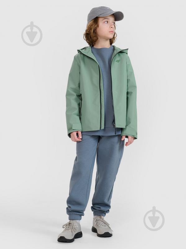 Куртка для мальчиков демисезонная 4F TECHNICAL JACKET U0741 4FJWSS25TTJAU0741-41S р.134 зеленая - фото 6 Куртка для мальчиков демисезонная 4F TECHNICAL JACKET U0741 4FJWSS25TTJAU0741-41S р.134 зеленая - фото 6