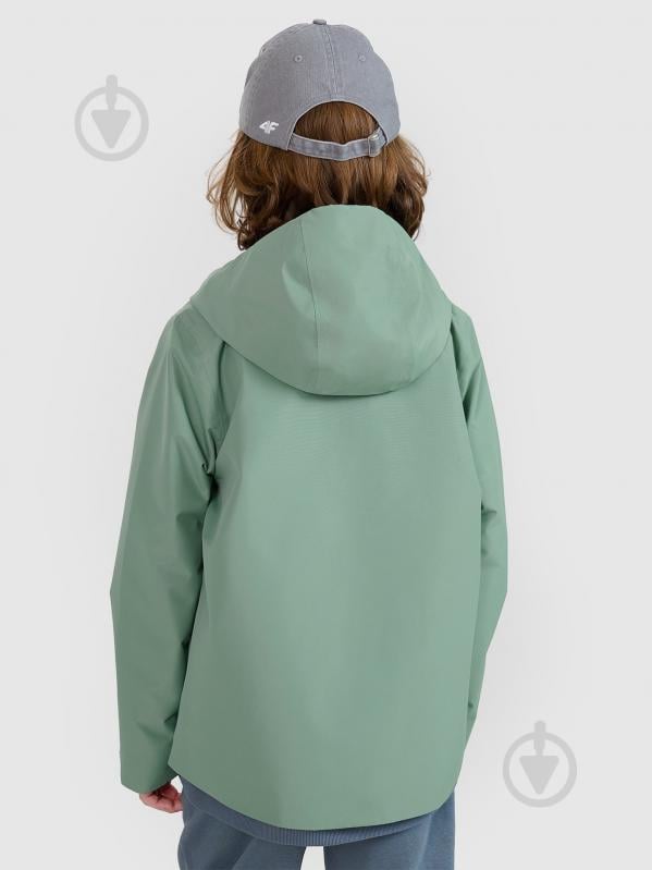 Куртка для мальчиков демисезонная 4F TECHNICAL JACKET U0741 4FJWSS25TTJAU0741-41S р.134 зеленая - фото 7 Куртка для мальчиков демисезонная 4F TECHNICAL JACKET U0741 4FJWSS25TTJAU0741-41S р.134 зеленая - фото 7