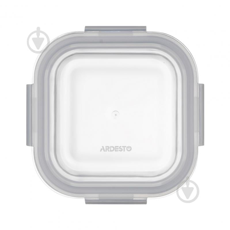 Контейнер для харчових продуктів з кришкою Ardesto Gemini 0.5 л квадратний (AR1250BSQ) - фото 3 Контейнер для харчових продуктів з кришкою Ardesto Gemini 0.5 л квадратний (AR1250BSQ) - фото 3