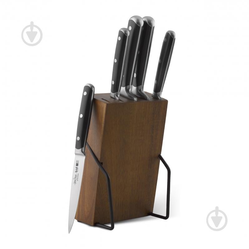 Набір ножів Krauff Prime Chef 5 предметів на підставці 29-305-235 - фото 1 Набір ножів Krauff Prime Chef 5 предметів на підставці 29-305-235 - фото 1