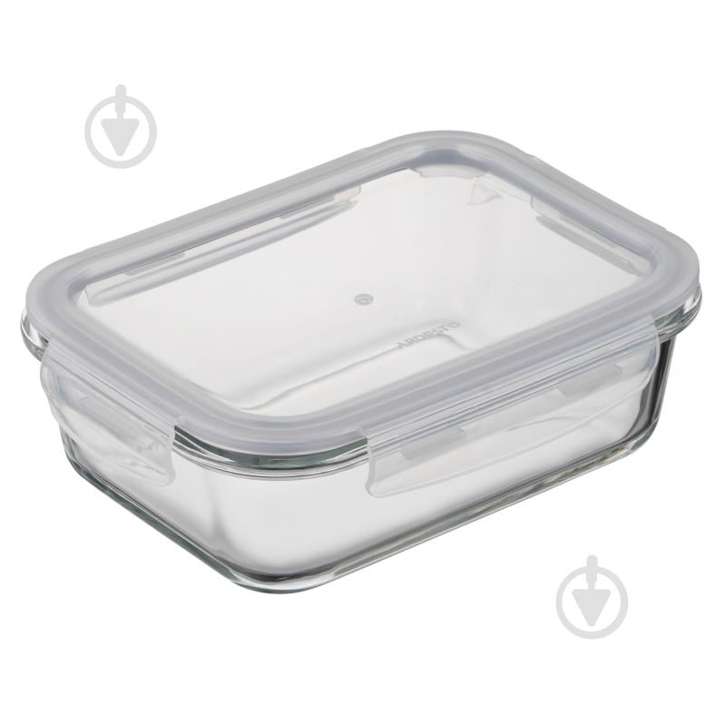 Контейнер для харчових продуктів з кришкою Ardesto Gemini 1.06 л прямокутний (AR1210BRC) - фото 1 Контейнер для харчових продуктів з кришкою Ardesto Gemini 1.06 л прямокутний (AR1210BRC) - фото 1