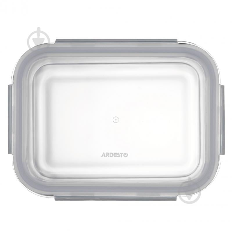 Контейнер для харчових продуктів з кришкою Ardesto Gemini 1.06 л прямокутний (AR1210BRC) - фото 2 Контейнер для харчових продуктів з кришкою Ardesto Gemini 1.06 л прямокутний (AR1210BRC) - фото 2