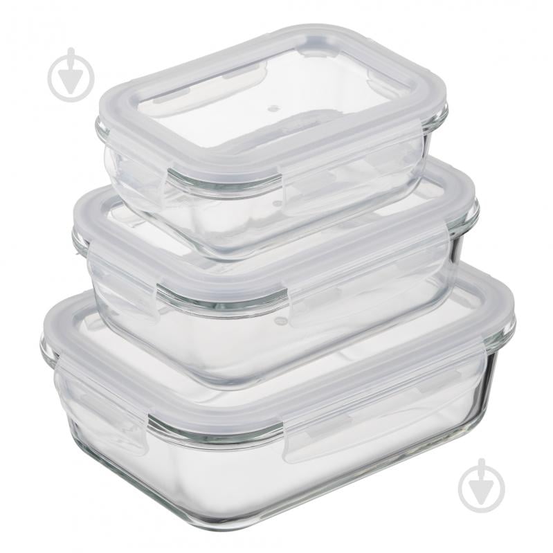 Контейнер для харчових продуктів з кришкою Ardesto Gemini 1.06 л прямокутний (AR1210BRC) - фото 7 Контейнер для харчових продуктів з кришкою Ardesto Gemini 1.06 л прямокутний (AR1210BRC) - фото 7