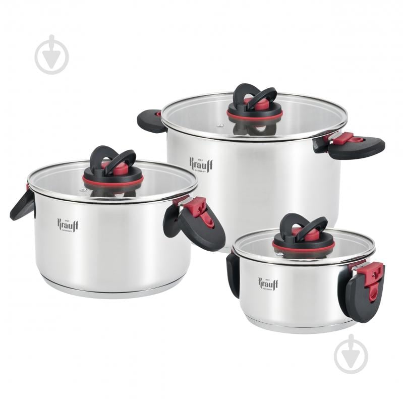 Набір посуду Krauff Prime Chef 6 предметів 26-303-017 - фото 1