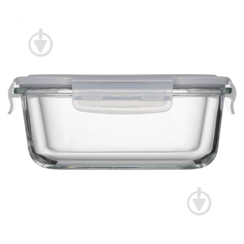 Контейнер для харчових продуктів з кришкою Ardesto Gemini 1.23 л квадратний (AR1212BSQ) - фото 5 Контейнер для харчових продуктів з кришкою Ardesto Gemini 1.23 л квадратний (AR1212BSQ) - фото 5