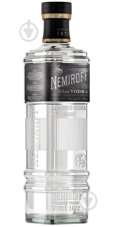 Водка Nemiroff De Luxe 0,5 л - фото 3 Водка Nemiroff De Luxe 0,5 л - фото 3