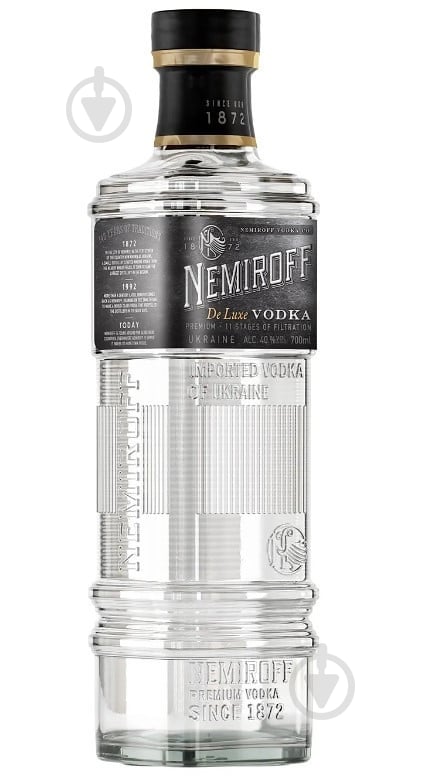 Водка Nemiroff De Luxe 0,7 л - фото 4 Водка Nemiroff De Luxe 0,7 л - фото 4
