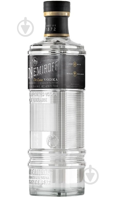 Водка Nemiroff De Luxe 0,7 л - фото 3 Водка Nemiroff De Luxe 0,7 л - фото 3