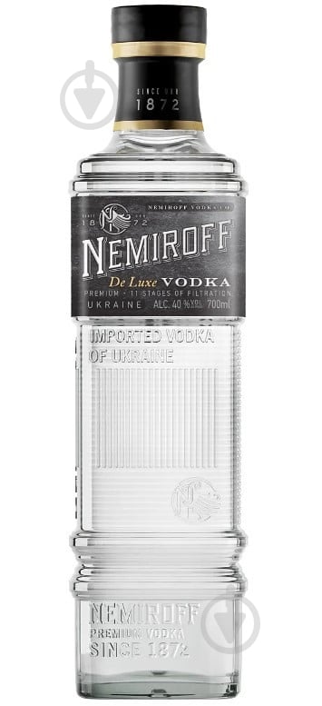 Водка Nemiroff De Luxe 0,7 л - фото 1 Водка Nemiroff De Luxe 0,7 л - фото 1