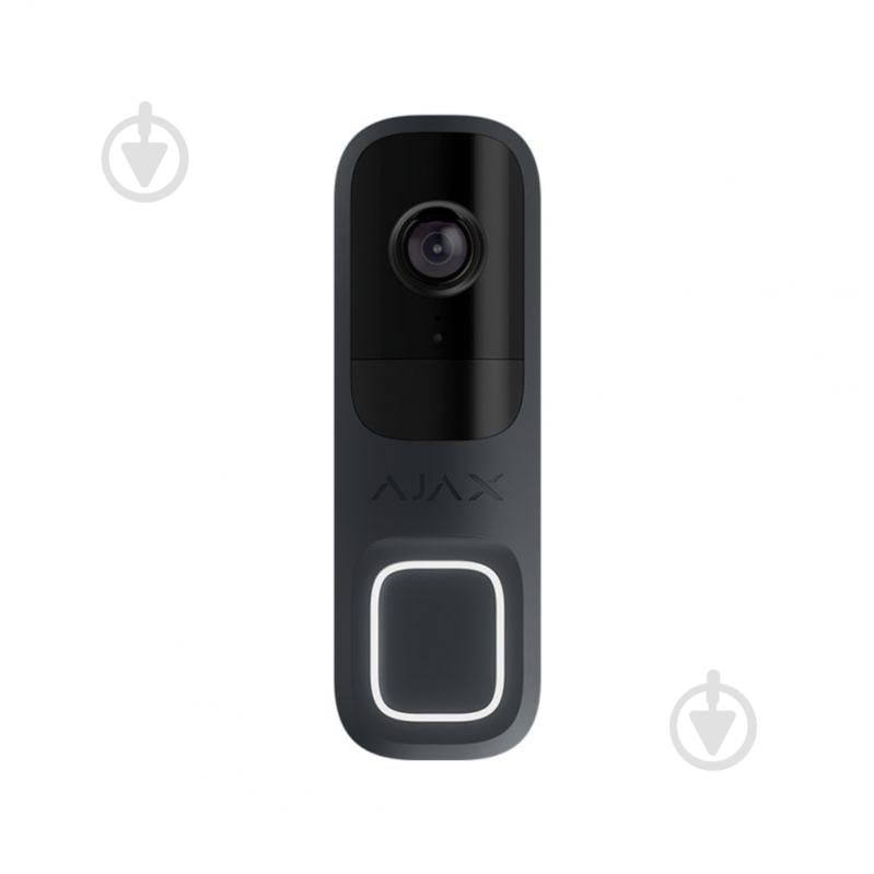 Видеозвонок Ajax DoorBell graphite 303115 - фото 1 Видеозвонок Ajax DoorBell graphite 303115 - фото 1